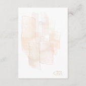 Carte D'accompagnement Boho Oasis Mariage Détails Blush ID959 (Dos)