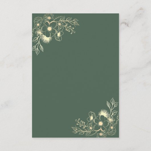 Carte D'accompagnement Boho Orange Détails du Mariage QR Code (Dos)