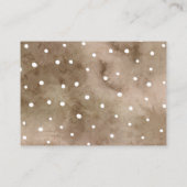 Carte D'accompagnement Boho Pampas Grass Baby shower bleu demande de rése (Dos)