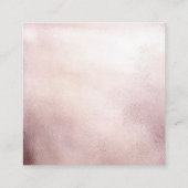 Carte D'accompagnement Boho Pink Citrouille Baby shower Demande de réserv (Dos)