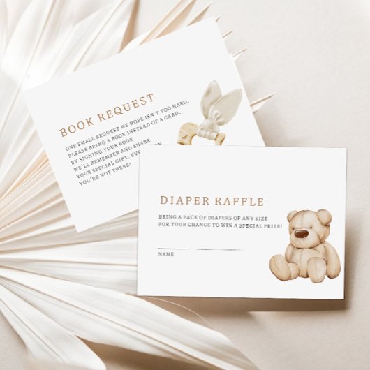 Carte d'accompagnement Boho pour bébé