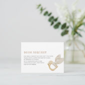 Carte d'accompagnement Boho pour bébé (Debout devant)