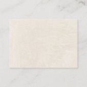Carte d'accompagnement Boho pour bébé (Dos)