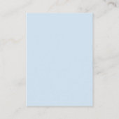 Carte D'accompagnement Boho Rainbow Watercolor Baby shower (Dos)