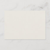 Carte D'accompagnement Boho White Rose Floral QR Code Détails du Mariage (Dos)