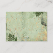 Carte D'accompagnement Bois animal Green Forest Book pour bébé (Dos)