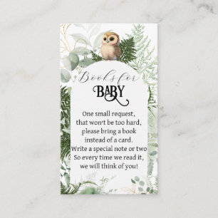Carte D'accompagnement Bois animal Green Forest Book pour bébé