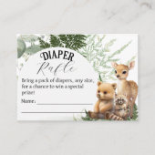 Carte D'accompagnement Bois animal Végétation Forêt Rupture de couche (Devant)