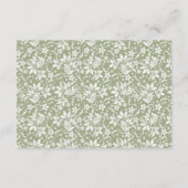 Carte D'accompagnement Bois Animaux Livre pour bébé (Dos)