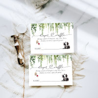 Bois Animaux Végétation Champignons Baby shower