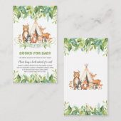 Carte D'accompagnement Bois Animaux Végétation Forêt Garçon Apportez un l (Devant / Derrière)