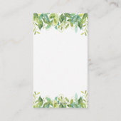 Carte D'accompagnement Bois Animaux Végétation Forêt Garçon Moissonneuse  (Dos)