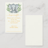 Carte D'accompagnement Boîtier à rouleaux à couches éléphantes neutres ve (Devant / Derrière)