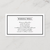 Carte D'accompagnement Boîtier classique pour Mariage formel (Devant)