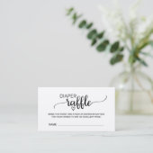 Carte D'accompagnement Boîtier de calligraphie Kraft rustique (Debout devant)