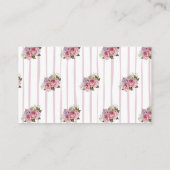 Carte D'accompagnement Boîtier de Fête des mariées de demande de recette  (Dos)