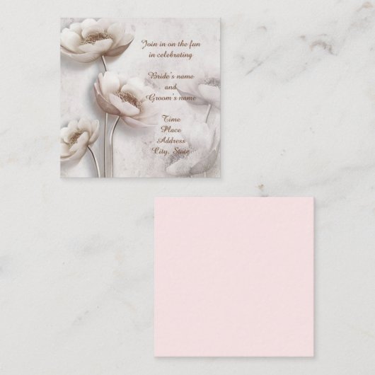 Carte D'accompagnement Boîtier de réception Lotus à l'ancienne apparence  (Devant / Derrière)