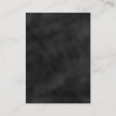 Carte D'accompagnement Boîtier de réception noir Chalkboard String (Dos)