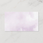 Carte D'accompagnement Boîtier d'enregistrement gothique fleuri Rose fonc (Dos)