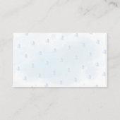 Carte D'accompagnement Boîtier PixDezines Demande de réservation Aquarell (Dos)