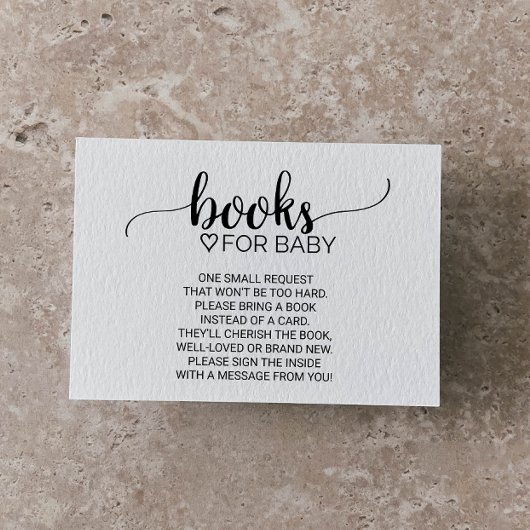 Carte D'accompagnement Boîtier simple de demande de carnet de calligraphi