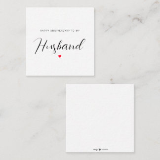 Carte D'accompagnement Bon Anniversaire À Mon Mari