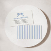 Carte D'accompagnement Bonjour Bébé Blue Paris Eiffel Livres pour bébé