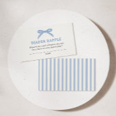 Carte D'accompagnement Bonjour Bébé Blue Paris Eiffel Repas de couche