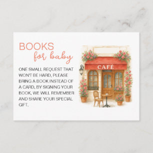 Carte D'accompagnement Bonjour Bebe Livres de Baby Shower pour bébé