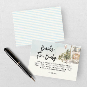 Carte D'accompagnement Bonjour Bébé Livres de Baby Shower pour Bébé Paris