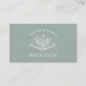 Carte D'accompagnement Book Club Name Select A Book (Devant)