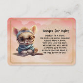 Carte D'accompagnement Books for Baby Cute Kitten Reading A Book (Devant)