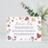 Carte D'accompagnement Books for Baby Request Card (Debout devant)