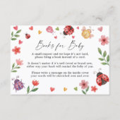 Carte D'accompagnement Books for Baby Request Card (Devant)