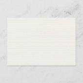 Carte D'accompagnement Books For Baby Shower Striped  (Dos)