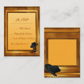 Carte D'accompagnement Boot et Casquette Cowboy (Devant / Derrière)