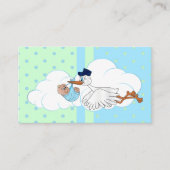 Carte D'accompagnement Bouche avec un mignon petit bébé petit garçon Raff (Devant)