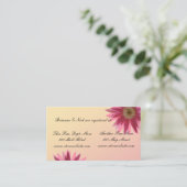 Carte D'accompagnement Bouches de fuscia de couleur d'eau (Debout devant)