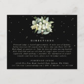 Carte D'accompagnement Bouquet Black Snowberry+Eucalyptus Directions (Devant)