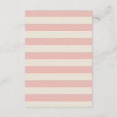 Carte D'accompagnement Bouquet d'aquarelle, fiche d'information sur la Fê (Dos)