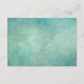 Carte D'accompagnement Bouquet de noix de coco tropicale Réception de mar (Dos)