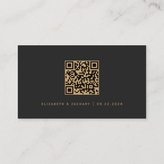 Carte D'accompagnement Bourgogne Agate Mariage foncé Code vestimentaire (Dos)