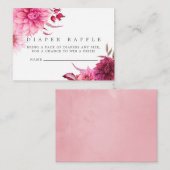 Carte D'accompagnement Bourgogne & Brousse Baby shower d'automne Déchets  (Devant / Derrière)