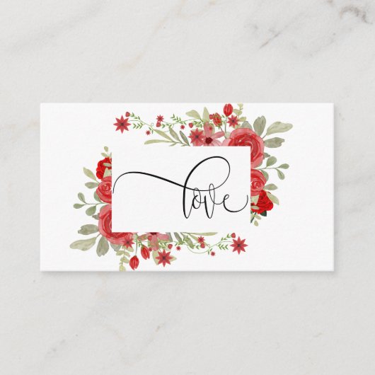 Carte D'accompagnement Bourgogne Rouge Bleu Or Mariage géométrique de ver (Devant)