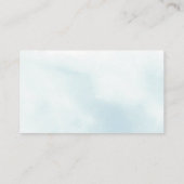 Carte D'accompagnement Bouteilles de pluie de parapluie floral Raffle de (Dos)