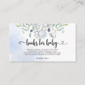 Carte D'accompagnement Boutiques de Noël d'hiver pour billet bébé (Devant)