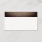 Carte D'accompagnement Bow Burlap Rustique, Registre Cadeau (Dos)