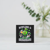 Carte D'accompagnement Bowling St Patrick's Day Shenanigans (Debout devant)