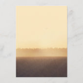 Carte D'accompagnement Branches de l'arbre rustique Détails du Mariage Dr (Dos)