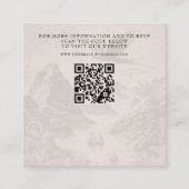 Carte D'accompagnement Brésil Mariage de passeport QR (Devant)